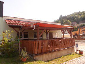 Vordachkonstruktion Gaststätte "Zur Wipperklause"_2