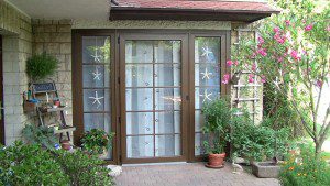 Terasseneinganstuer mit festem Seitenteil rechts und links_1